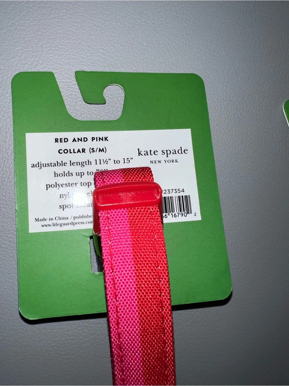 Kate spade dog collar